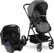 Babyhope Bh-617 Çift Yönlü Bebek Arabası Siyah